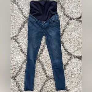 Abercrombie & Fitch Dark Blue Maternity Skinny Jeans size 29